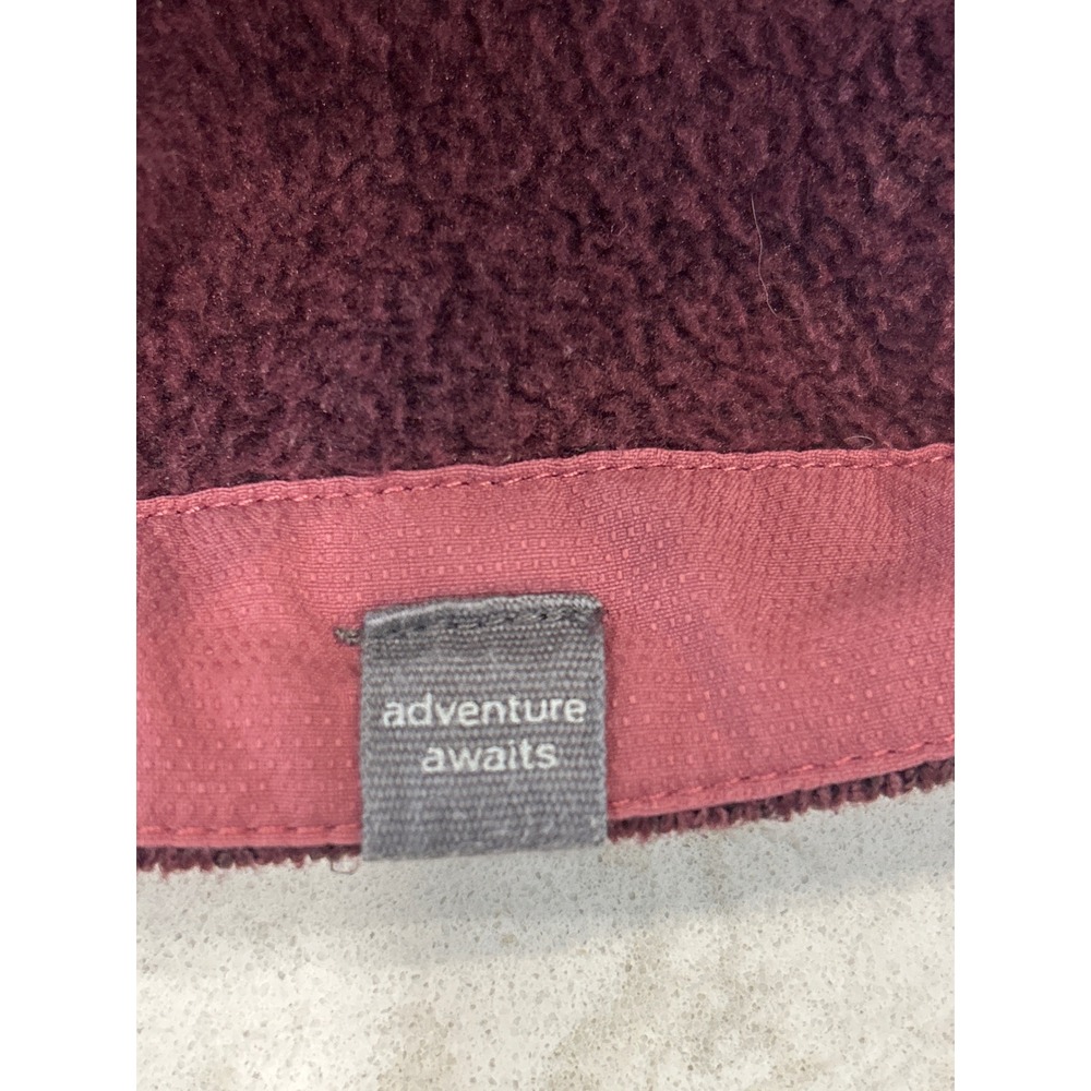 Title Nine Callitrix Sherpa Fleece Dress Sleeveless Hiking Granola Gorpcore M - Picture 6 of 9